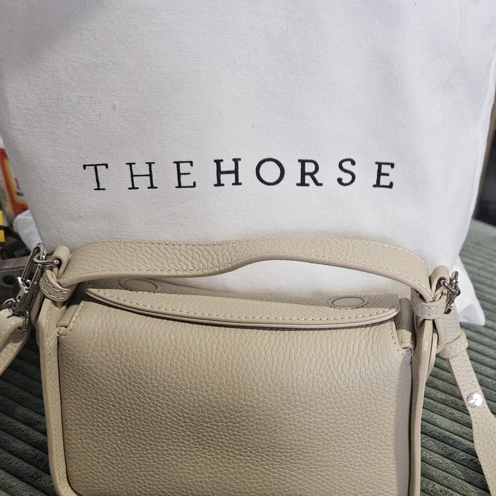The Horse Mini Clementine Bag In Oat